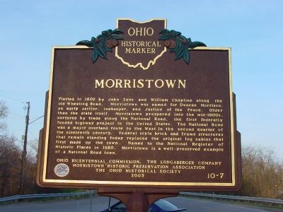 Morristown Marker image. Click for full size.