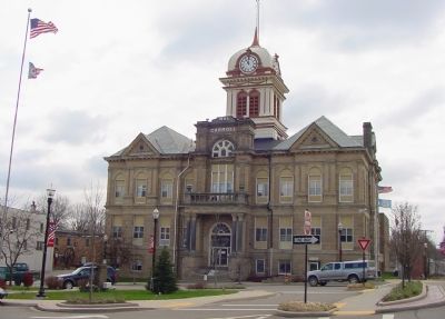 Present Carroll County Courthouse image. Click for full size.