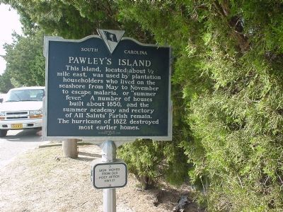 Pawley's Island Marker image. Click for full size.
