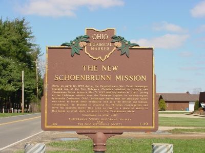 The New Schoenbrunn Mission Marker image. Click for full size.