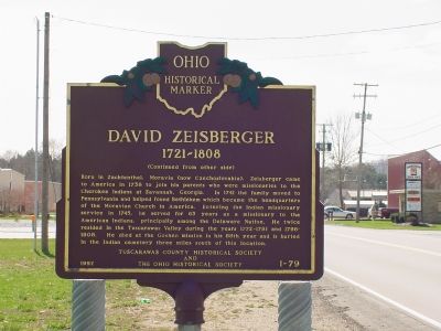 The New Schoenbrunn Mission Marker. Click for full size. The New Schoenbrunn Mission Marker image. Click for full size.