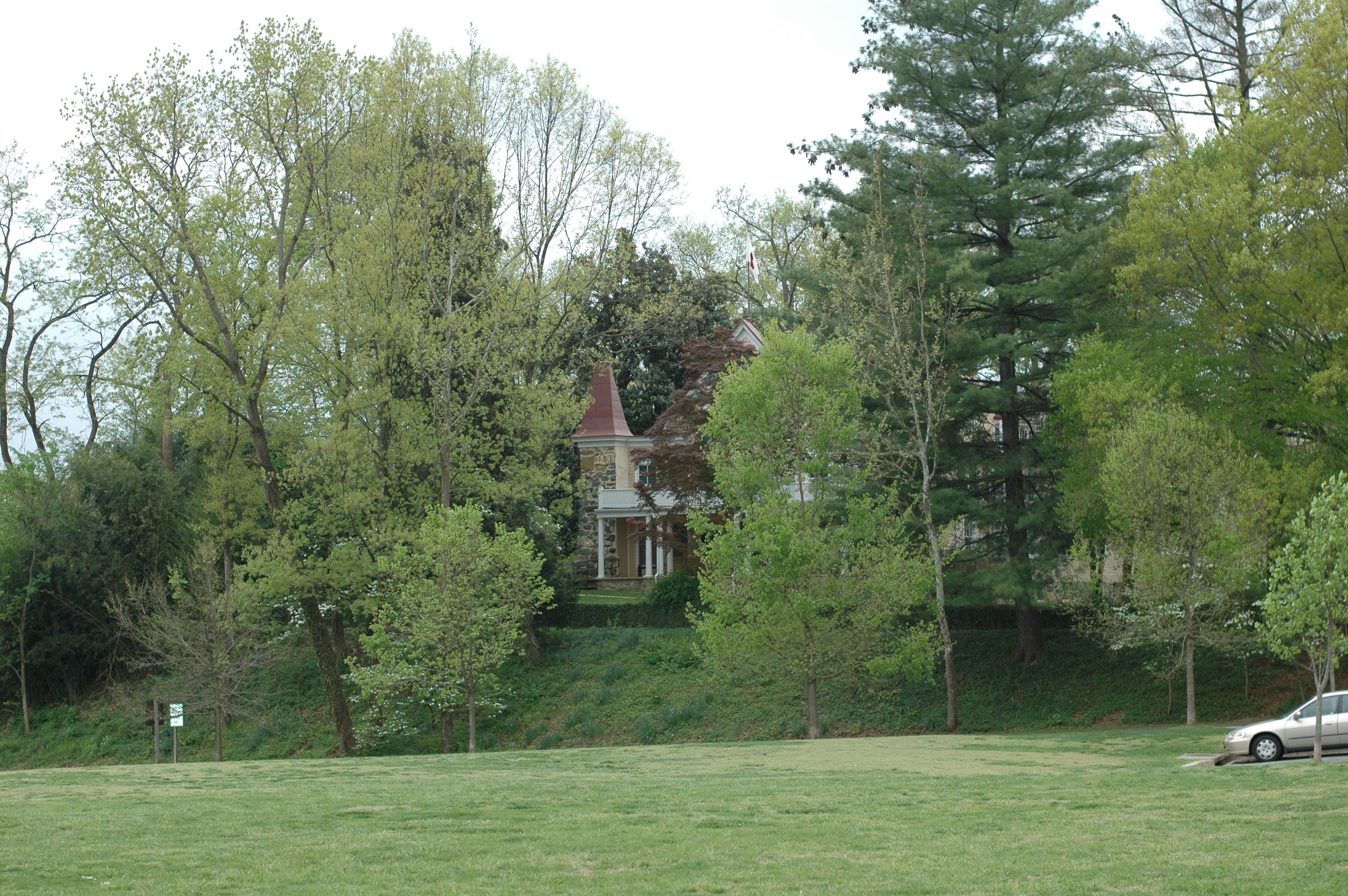 Spring View of the Clara Barton House