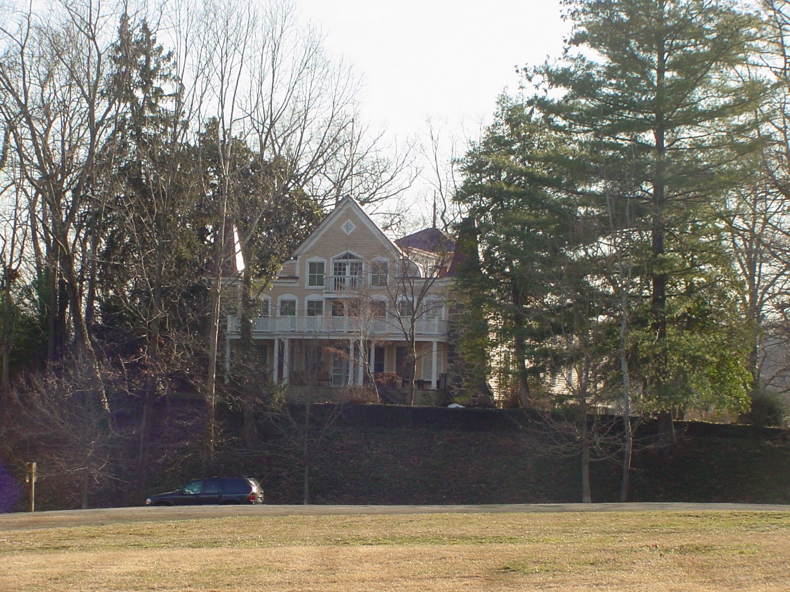 Winter View of The Clara Barton House