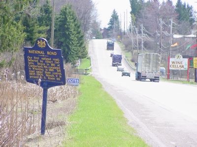 National Road Marker. Click for full size. National Road Marker image. Click for full size.