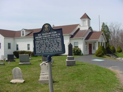 Marker and Church. Click for full size. Marker and Church image. Click for full size.
