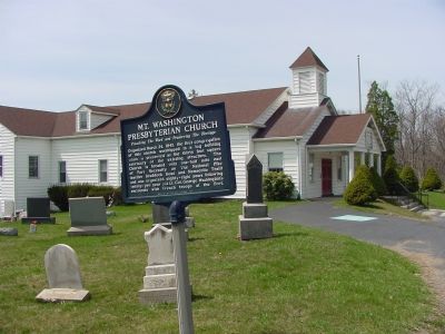 Marker and Church image. Click for full size.
