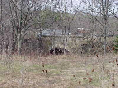 Remains of a National Road Bridge Over a Creek Nearby. Click for full size. Remains of a National Road Bridge Over a Creek Nearby image. Click for full size.