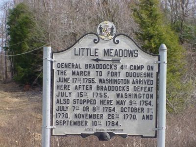 Little Meadows Marker image. Click for full size.