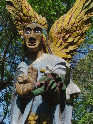 Close Up of the Angel. Click for full size. Close Up of the Angel image. Click for full size.