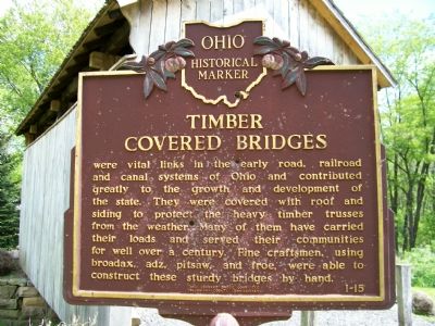 Church Hill Road Bridge Marker, Side 2 image. Click for full size.