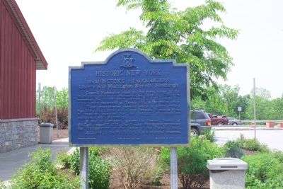 Washington's Headquarters Marker. Click for full size. Washington's Headquarters Marker image. Click for full size.