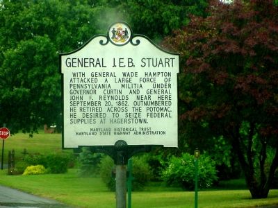General J. E. B. Stuart Marker image. Click for full size.