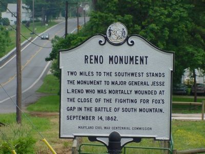 Reno Monument Marker image. Click for full size.