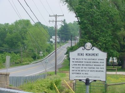 View East of Old National Road Towards Middletown image. Click for full size.