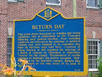 Return Day Marker. Click for full size. Return Day Marker image. Click for full size.