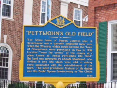 "Pettijohn's Old Field" Marker. Click for full size. "Pettijohn's Old Field" Marker image. Click for full size.