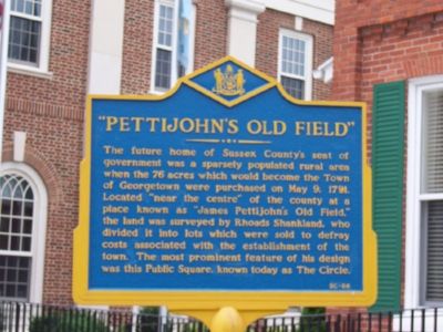 "Pettijohn's Old Field" Marker image. Click for full size.
