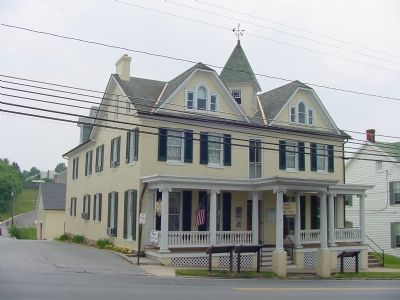 Markers in front of The Lamar House. Click for full size. Markers in front of The Lamar House image. Click for full size.