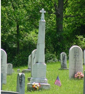 Browning Grave Monument image. Click for full size.
