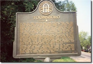 Toombsboro Marker image. Click for full size.