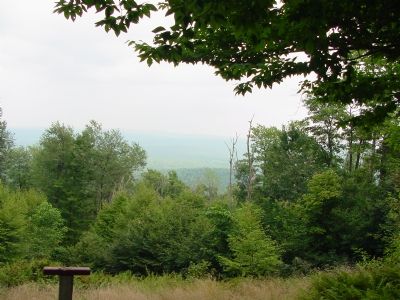 View From Hoye-Crest on a Hazy Day image. Click for full size.