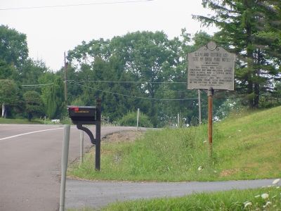 Cleveland Cottage and Site of Deer Park Hotel Marker. Click for full size. Cleveland Cottage and Site of Deer Park Hotel Marker image. Click for full size.