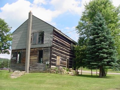 Fuller Baker Log House Under Renovation. Click for full size. Fuller Baker Log House Under Renovation image. Click for full size.