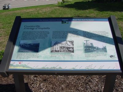 Grantsville – A Heritage of Hospitality Marker image. Click for full size.