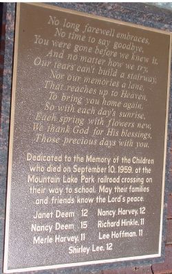Brass Tablet at Base of Sculpture image. Click for full size.