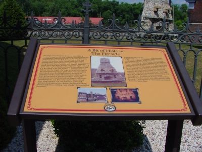 A Bit of History - The Fireside Marker image. Click for full size.