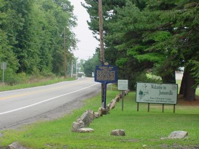 Braddock Road - Dunbar’s Camp Marker. Click for full size. Braddock Road - Dunbar’s Camp Marker image. Click for full size.