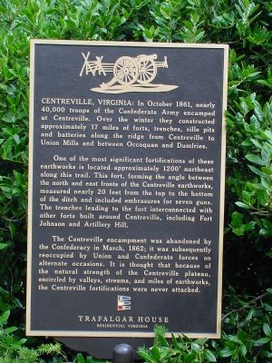 Centreville, Virginia Marker image. Click for full size.