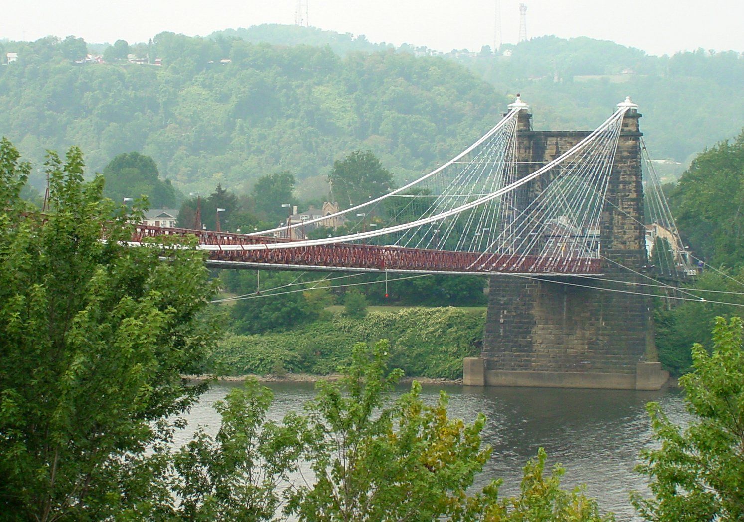 1849 Wheeling Suspension Bridge