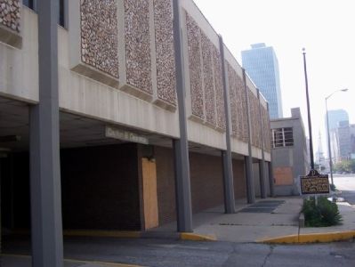 The temple is no longer located in this historic spot. It was replaced by a parking garage.. Click for full size. The temple is no longer located in this historic spot. It was replaced by a parking garage. image. Click for full size.