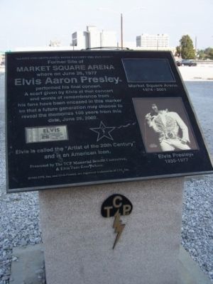 Marker and Pedestal. Click for full size. Marker and Pedestal image. Click for full size.