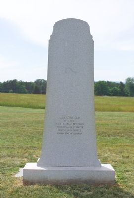 Rear Face of Monument. Click for full size. Rear Face of Monument image. Click for full size.