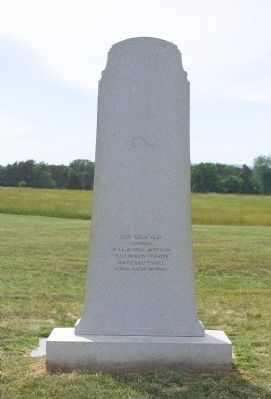 Rear Face of Monument image. Click for full size.