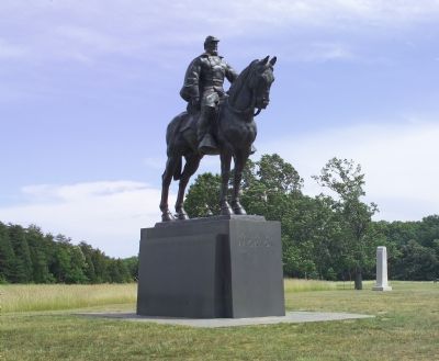 The General Bee Monument Can Be Seen in the Distance image. Click for full size.