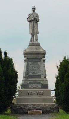 54th Pennsylvania Monument image. Click for full size.