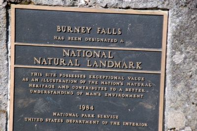 Burney Falls Marker image. Click for full size.