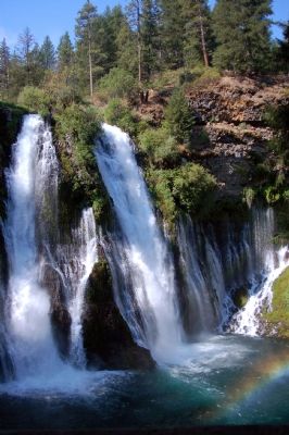Burney Falls. Click for full size. Burney Falls image. Click for full size.