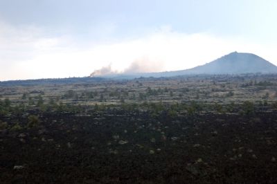 Wildfire on Devil's Homestread as seen from marker image. Click for full size.