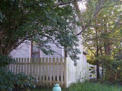 House that sits behind the toll house sign.. Click for full size. House that sits behind the toll house sign. image. Click for full size.