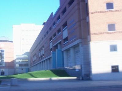 Building located behind the marker.. Click for full size. Building located behind the marker. image. Click for full size.