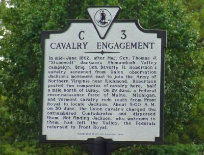 Cavalry Engagement Marker image. Click for full size.