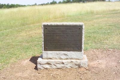 Brigadier General Francis Stebbings Bartow Marker image. Click for full size.