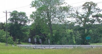 First Battle of Manassas Marker's previous location.. Click for full size. First Battle of Manassas Marker's previous location. image. Click for full size.