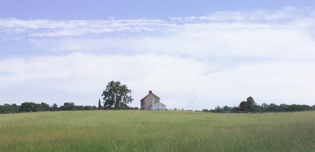 First View of Henry House After Walking South From This Marker. Click for full size. First View of Henry House After Walking South From This Marker image. Click for full size.