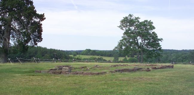 The Foundation of James Robinson's House. Click for full size. The Foundation of James Robinson's House image. Click for full size.