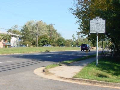 Burke’s Station Raid Marker. Click for full size. Burke’s Station Raid Marker image. Click for full size.